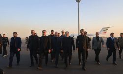 وصول وزير الخارجية الإيراني عباس عراقجي، إلى محافظة النجف الأشرف